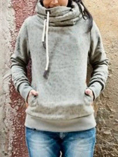 

Gray Shift Long Sleeve Sweatshirts, Tops
