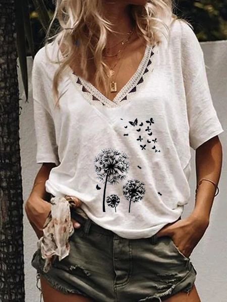 

Graphic Short Sleeve Printed T-shirt, White, T-Shirts