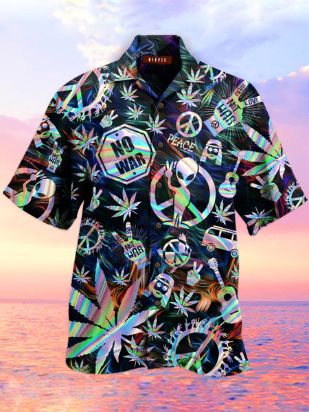 

Abstract Vintage Shirts, Black, Men