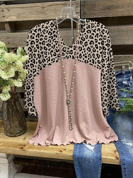 

Camicie & Top Casuale Leopardo, Rosa, Blouses & Shirts