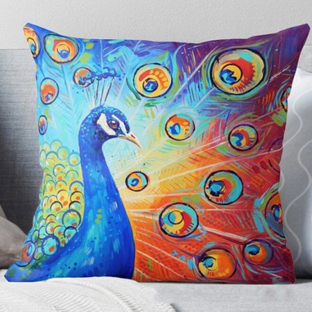 

Oil Painting Backrest Pillows, Color6, Home&Garden