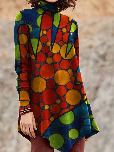 

Camicie & Top Stampato Casuale, Multicolore, Blouses & Shirts