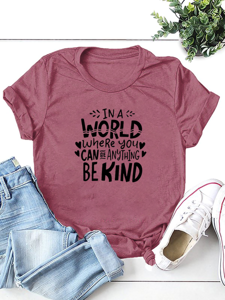 

Crew Neck Vintage Shirts & Tops, Cameo brown, T-shirts