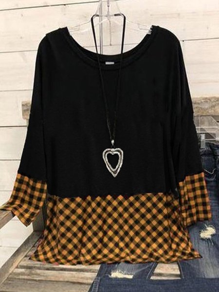 

Long Sleeve Casual Tops, Yellow, Email discount