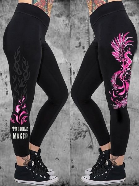 

Punk Pants, Black, Leggings
