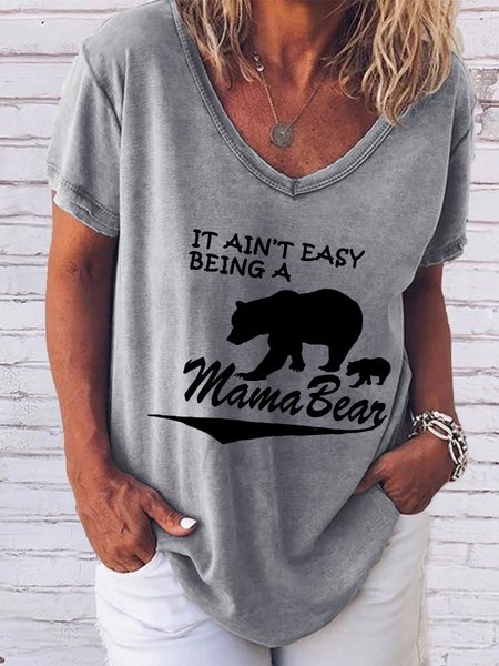 

It Ain't Easy Being A Mama Bean T-shirt, Gray, T-shirts