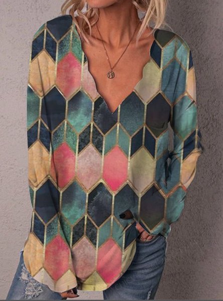 

Camicie & Top Cotone a Scacchi Devore, Come immagine, Sweater