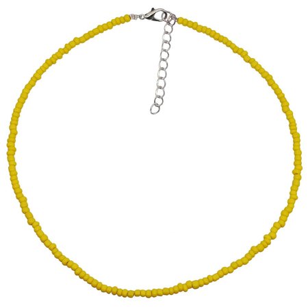 

Alloy Necklaces, Yellow, Accessories