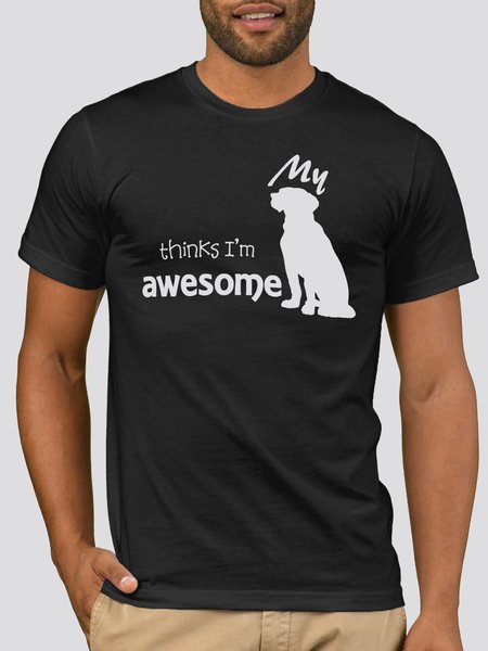 

Crew Neck Printed Vintage Tee Shirts & Tops, Black, T-shirts