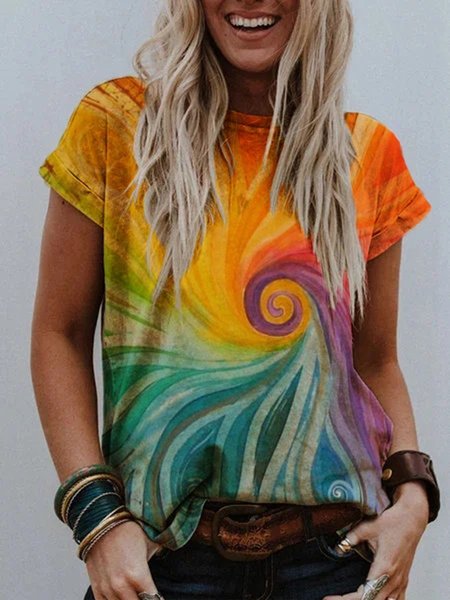 

Shift Short Sleeve T-shirt, Multicolor, T-Shirts