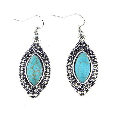 

Alloy Earrings, Green, Earrings
