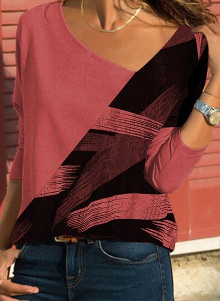 

Vintage Long Sleeve Crew Neck Shirts & Tops, Red, Tees & T-shirts