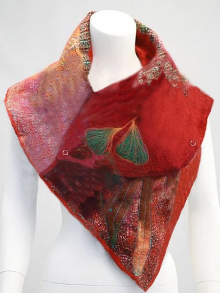 

Felt Scarf, Red, Scarves&Gloves