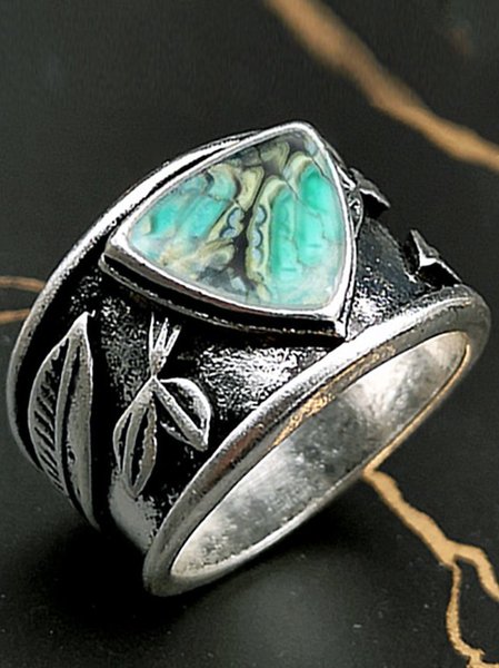 Alloy Rings, Silver, Rings