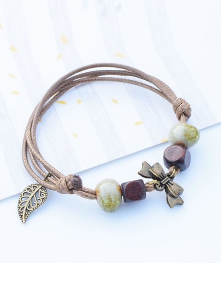Casual Bracelet, Yellow, Bracelets & Anklets