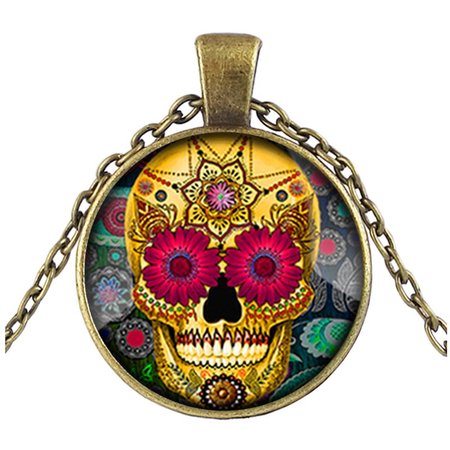 Alloy Necklaces, Yellow, Accessories
