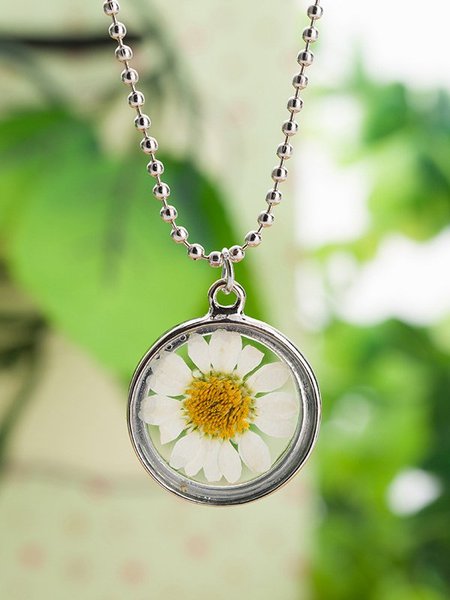Alloy Necklaces, Yellow, Necklaces