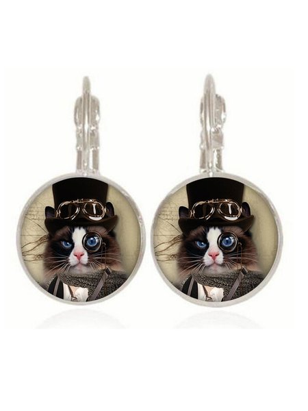 

Casual Earrings, Silver, Earrings