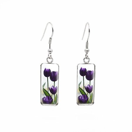 

Flower Vintage Earrings, Earrings