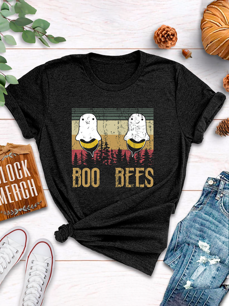 

Short Sleeve Vintage Shift Tops, Black, Tees & T-shirts