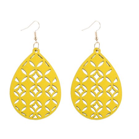 

Elegant Earrings, Yellow, Earrings