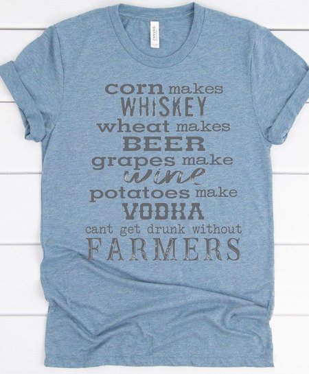

Short Sleeve Crew Neck Shirts & Tops, Blue, T-shirts