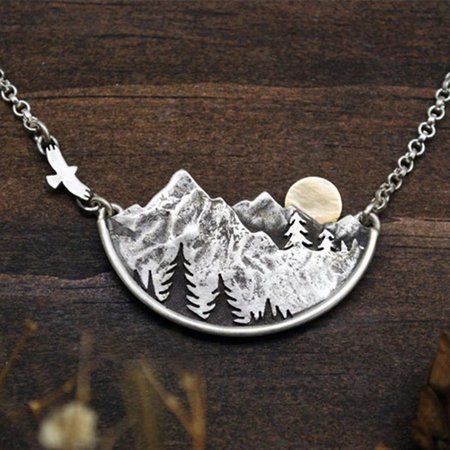 

Natura Al Tramonto Della Valle Collana, Argento, Accessories