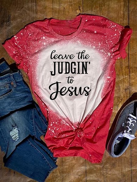 

Letter Vintage T-shirt, Red, Tees & T-shirts