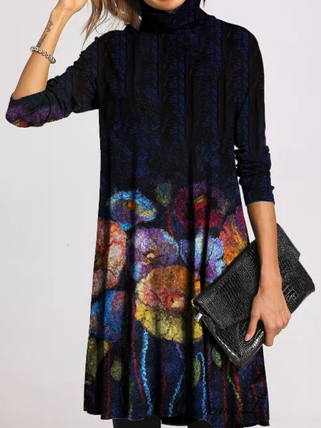 

Abito Vintage Maniche Lunghe, Nero, Dresses