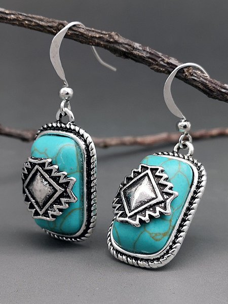 

Silver Elegant Earrings, Green, Earrings