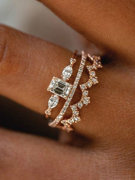 

Vintage Rings, Golden, Rings
