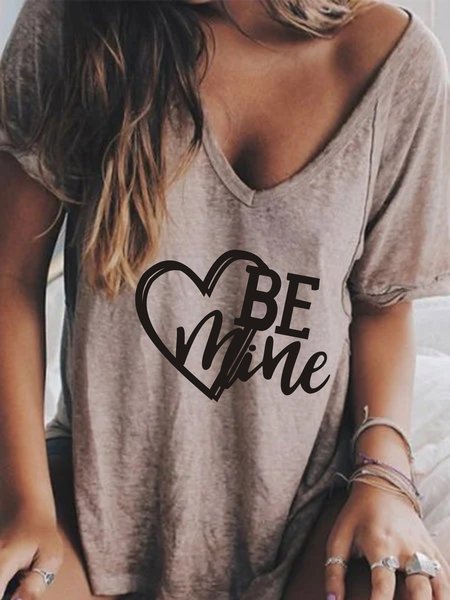 

V Neck Cotton-Blend T-shirt, Kakashi, T-Shirts