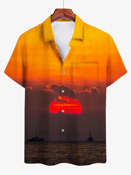 

Vintage Abstract Shirts & Tops, Orange, Shirts