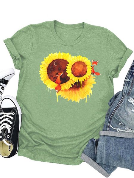 Sunflower Women's T-shirt, Army green, T-shirts