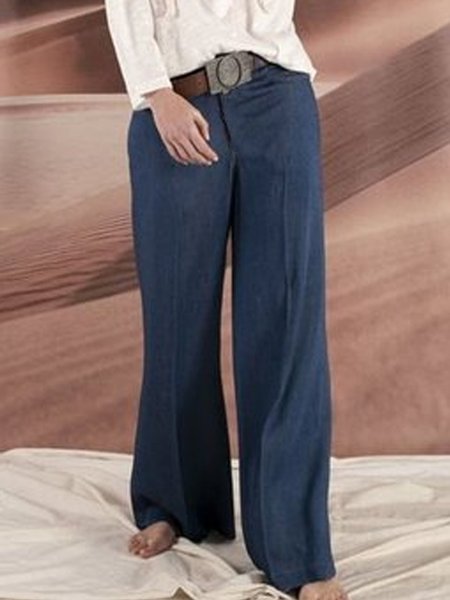 

Solid Pants, Deep blue, Pants