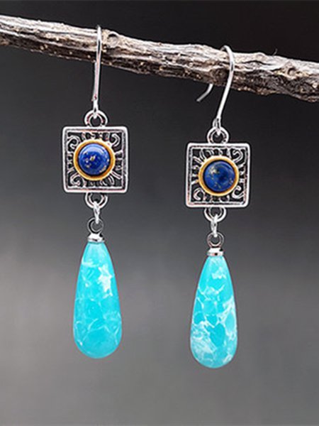 

Alloy Vintage Earrings, Green, Earrings