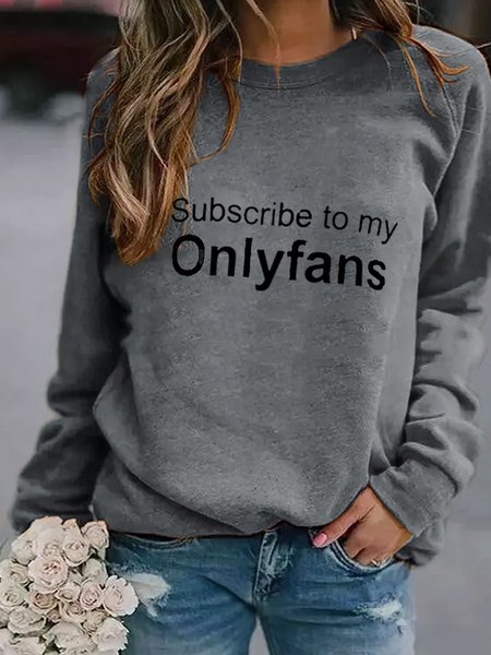

Only Fans Women's Sweatshirt, Grey, Hoodies&Sweatshirts