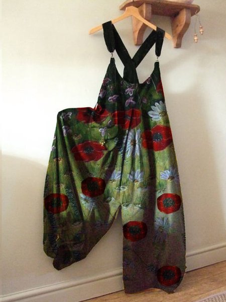 

Crew Neck Sleeveless Floral Vintage One-Pieces, Green, Auto-Clearance