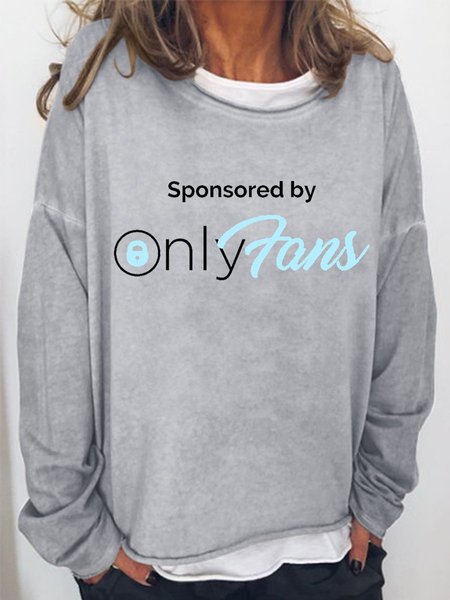

Only Fans Women's Sweatshirt, Grey, Hoodies&Sweatshirts