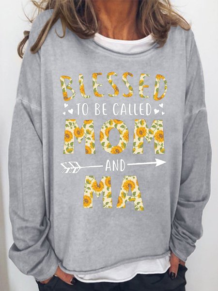 

Blessed Mom Women's Sweatshirt, Grey, Hoodies&Sweatshirts