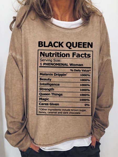

Black Queen Nutrition Facts Sweatshirt, Light brown, Hoodies&Sweatshirts