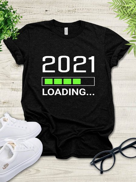 

New year 2021 T-Shirt Happy New Year Shirt, Black, T-shirts