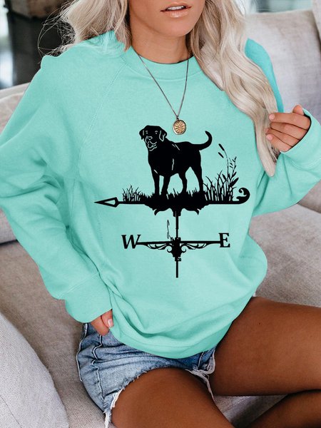 

Black Dog Weather Vane Women's Sweatshirt, Turquoise, Hoodies&Sweatshirts