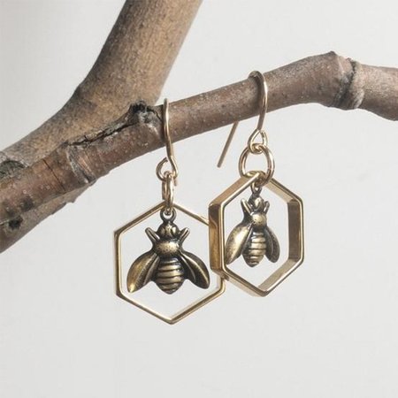 

Alloy Earrings, Golden, Accessories