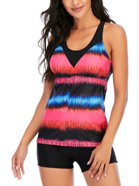 

Women's Two Piece Tankini Swimsuit, Ombre, Swimwear