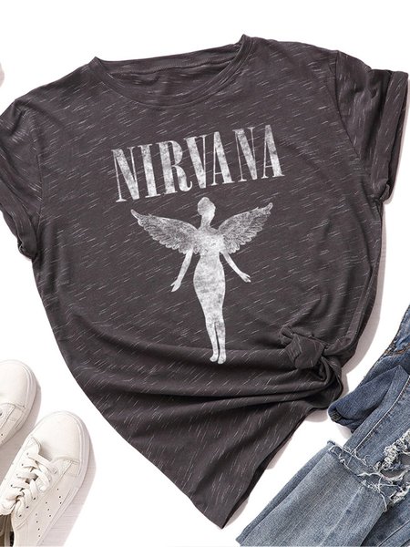 

NYRVANA Women's T-Shirt, Dark grey, T-shirts