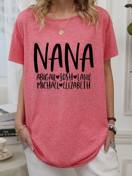 

Nana T-shirt, Red, T-shirts