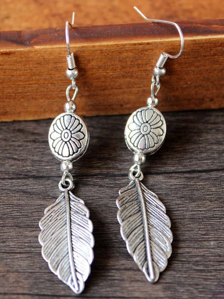 

Vintage Elegant Earrings, Silver, Accessories