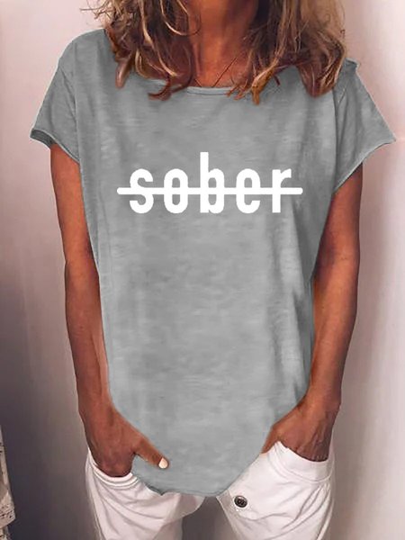 

Sober St Patricks Day Shirt, Gray, T-shirts