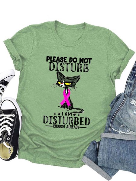 

Please Do Not Disturb I Am Disturbed Enough Already T-shirt, Army green, T-shirts